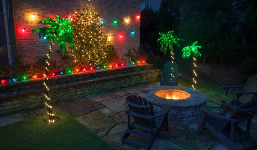 Backyard lighting ideas