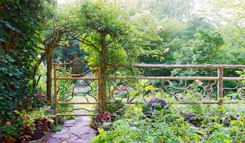 Rustic Wooden Arbors