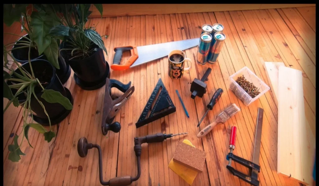 tools to make a pallet planter