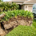 Dethatching St Augustine Grass in Florida