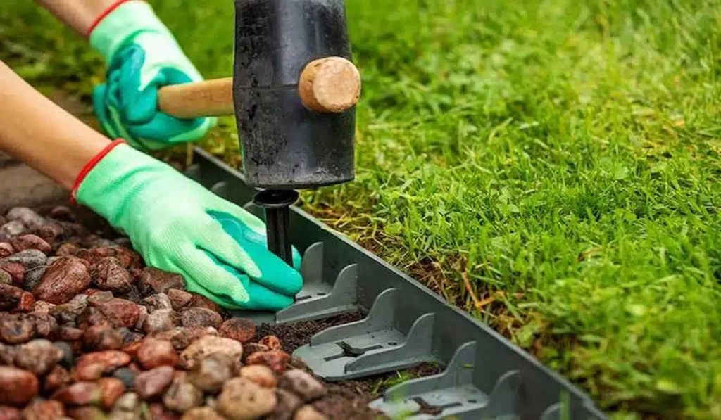 How to Install Plastic Edging Step by Step