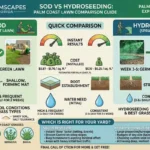 Sod vs Hydroseeding: Which Is Right for Your Palm Coast Lawn?