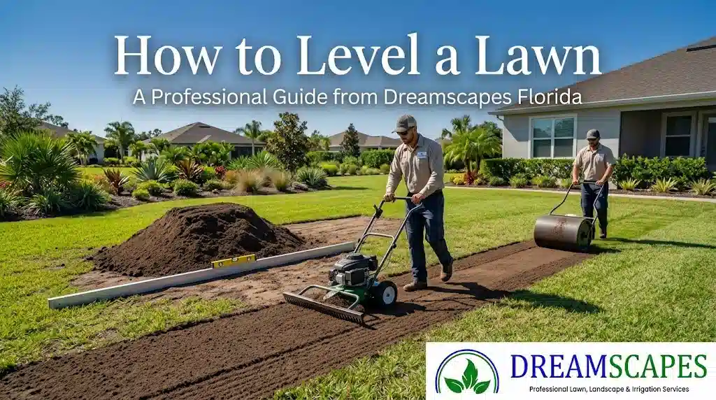 How to Level a Lawn in Florida Without Smothering Your Grass