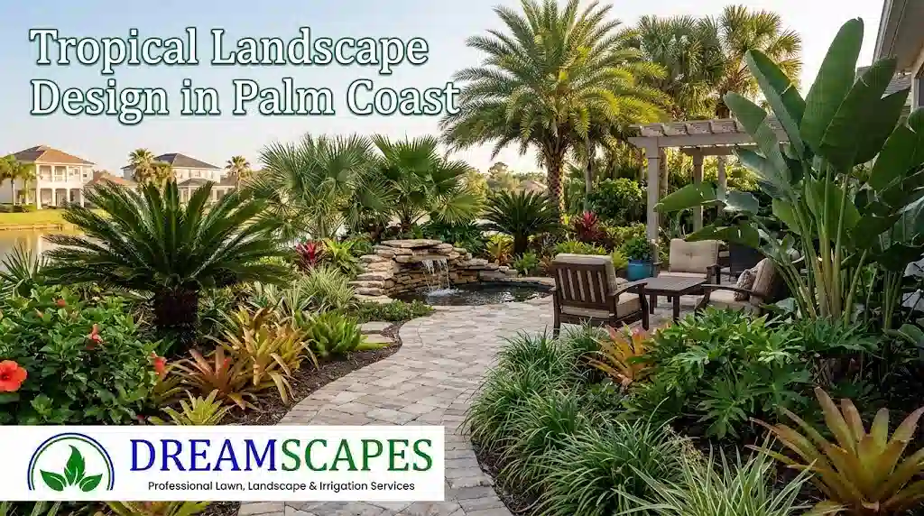 Tropical Landscape Design in Palm Coast